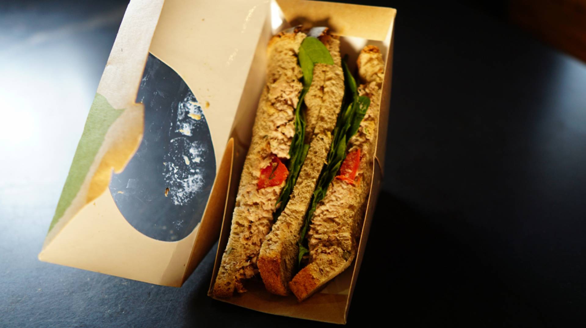 Tuna Mayo & Diced Peppers Sandwich