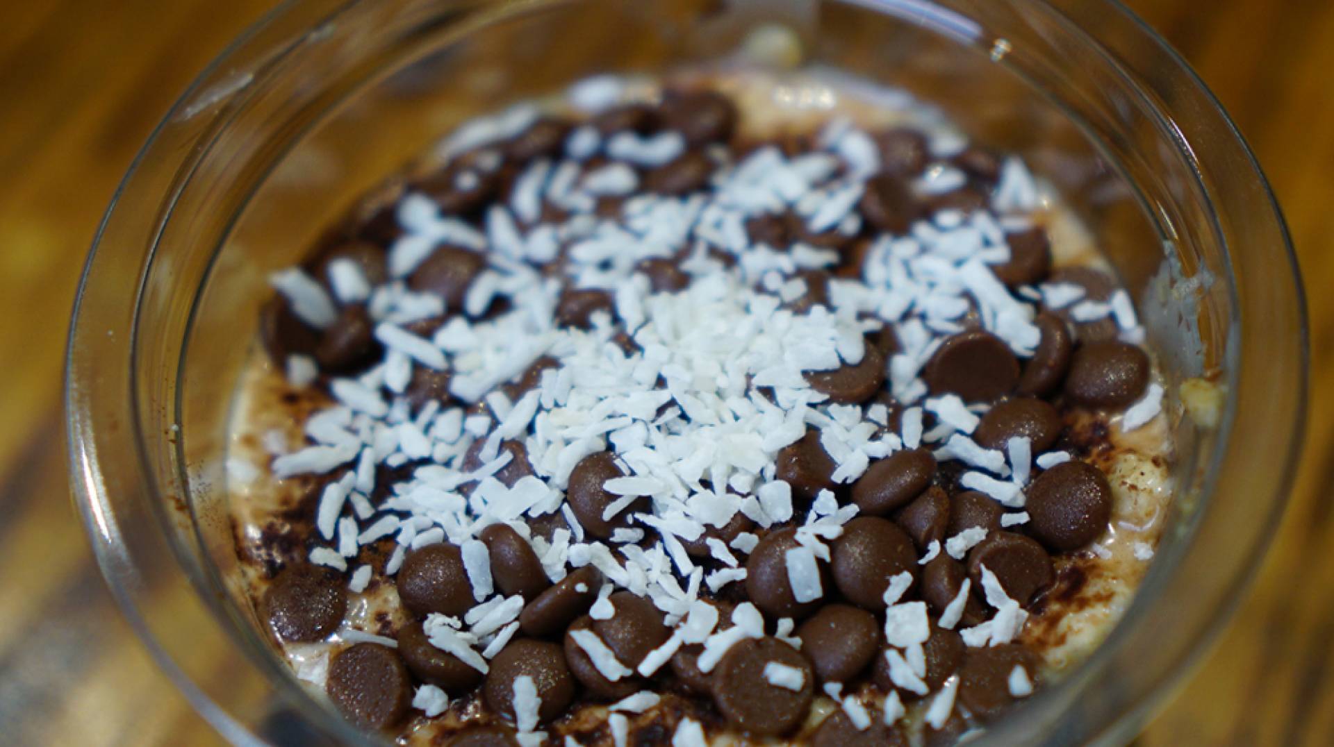 Overnight Oats -  Chocolate and Coconut