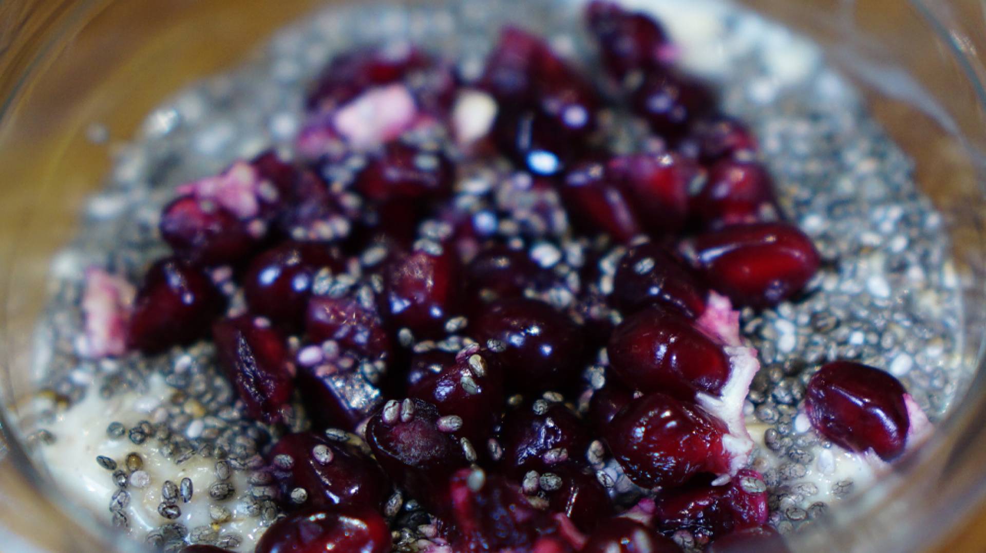 Overnight Oats -  Chia & Pomegranate