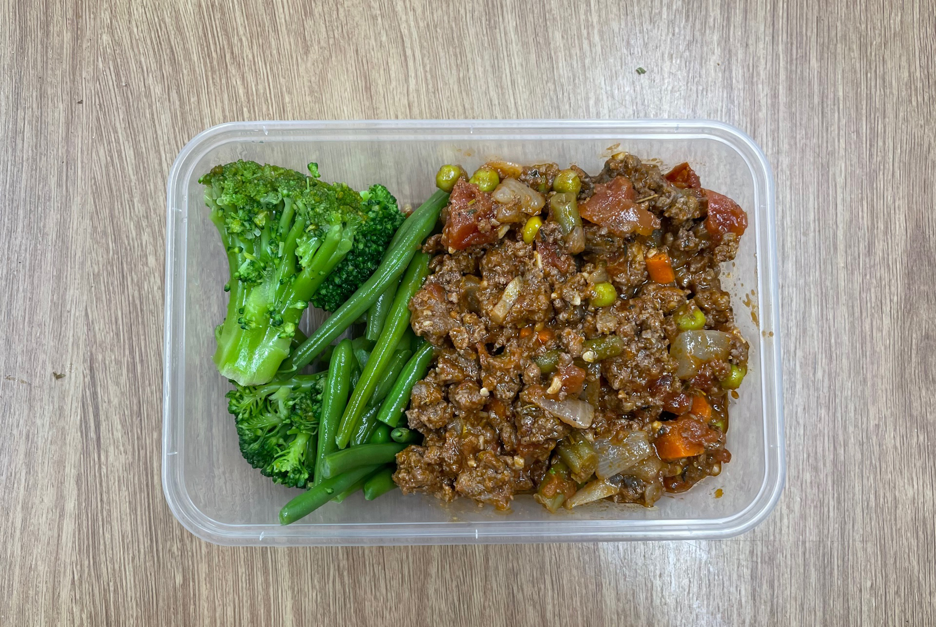 Bolognese & Greens