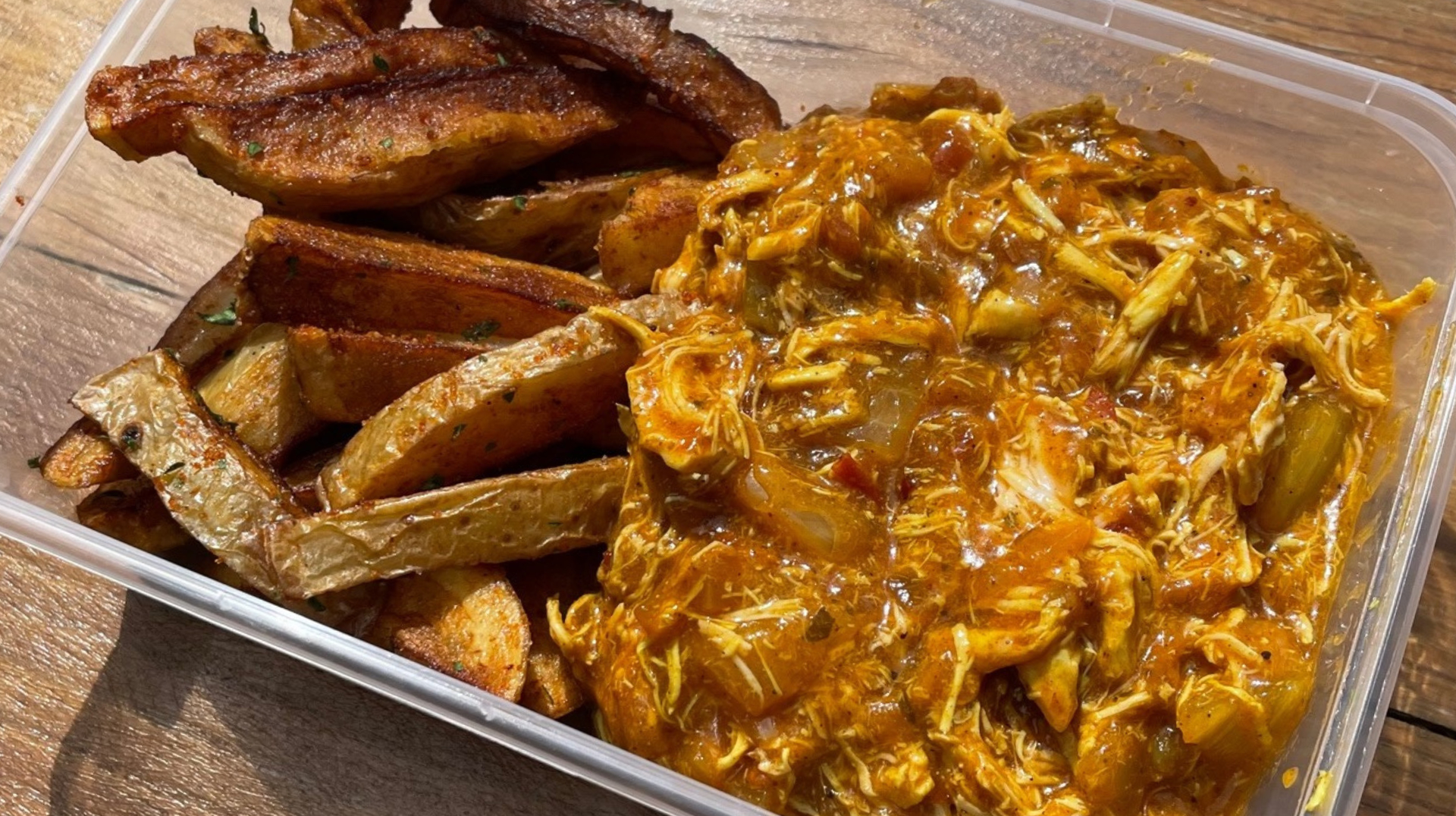 Chicken Madras & Massala Chips